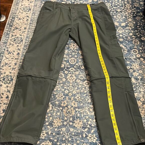 Kuhl Green Convertible Gorpcore Outdoor Pants Hiking Casual - Picture 12 of 15